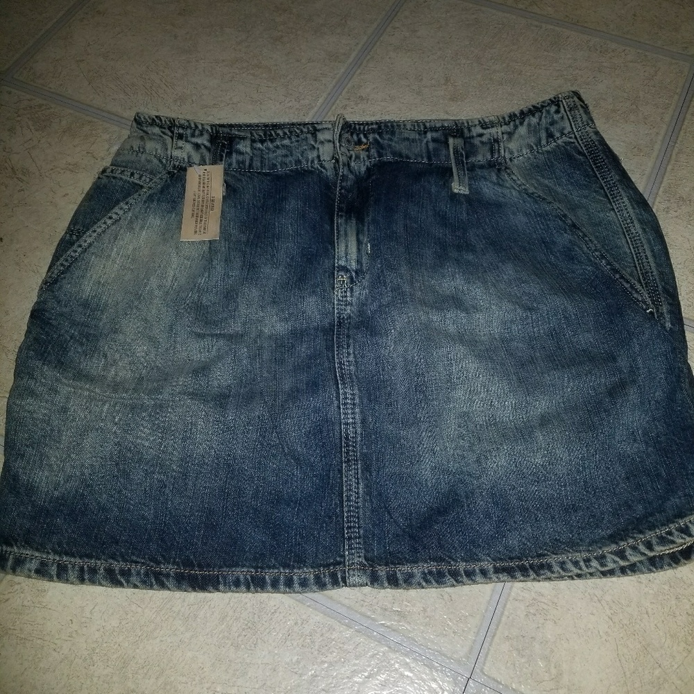Denim skirt